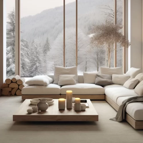 Ett intryck av renlighet och ordnad elegans framkallat genom MrT Städs noggranna visningsstädning i en typisk Göteborgsfastighet.